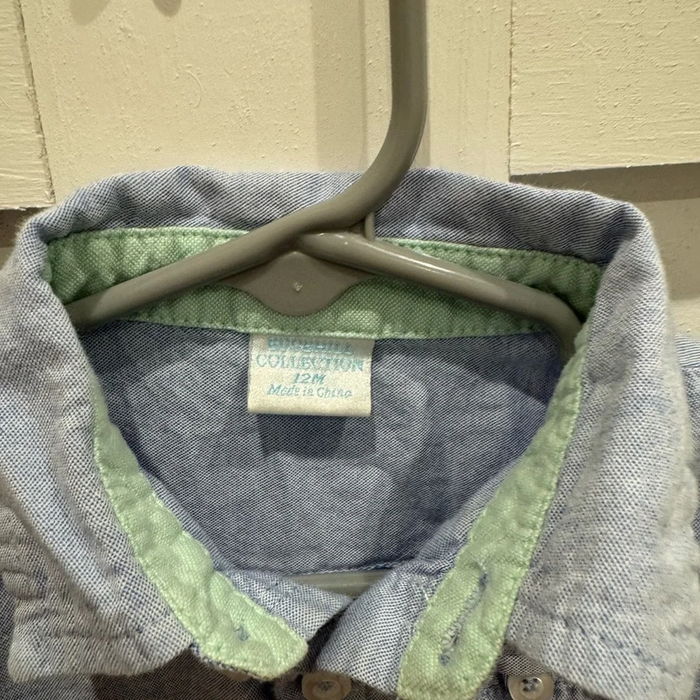 Edgehill Collection Light Blue Button Down Shirt